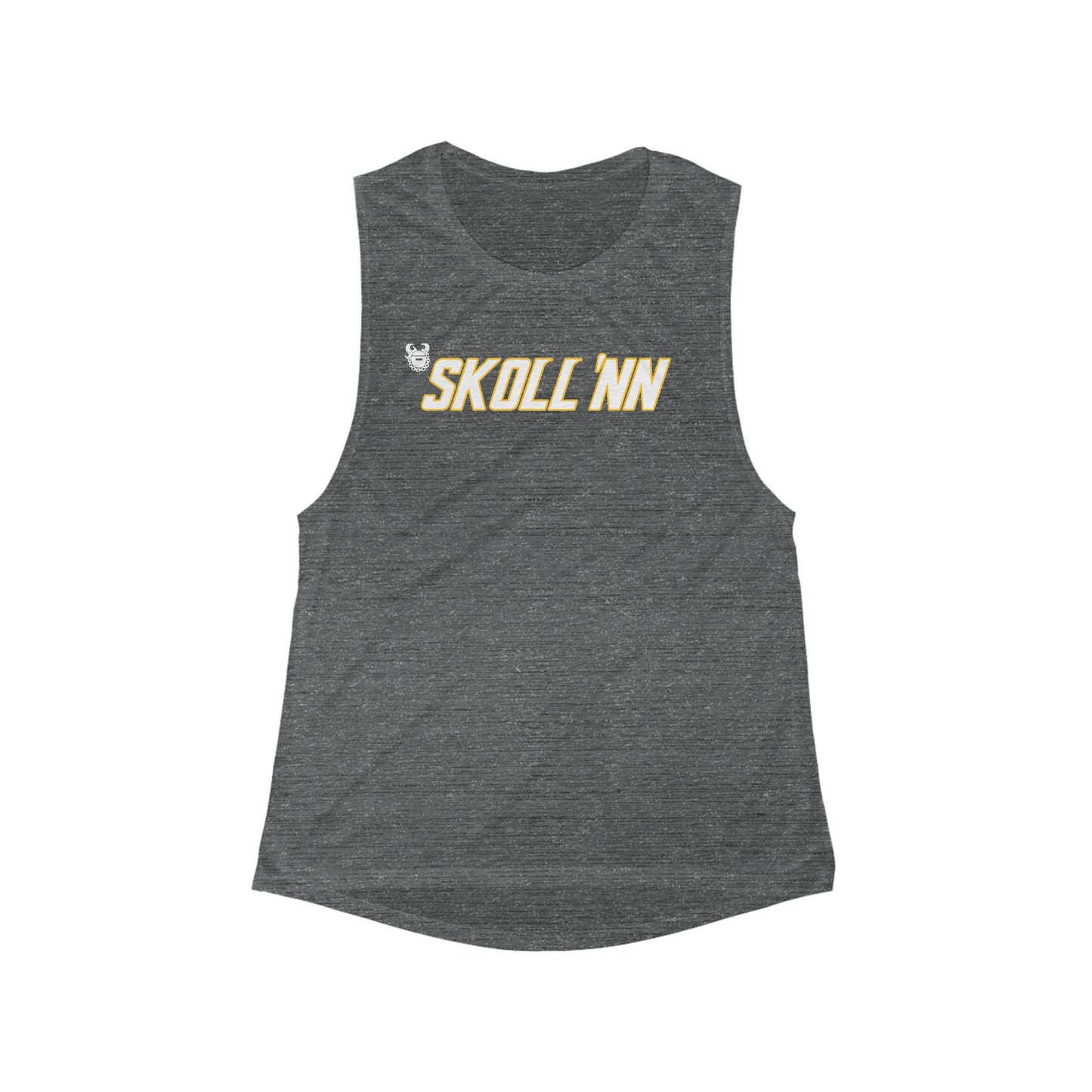 Women's Flowy Scoop Muscle Tank - SKOLL'NN