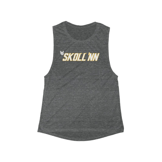 Women's Flowy Scoop Muscle Tank - SKOLL'NN