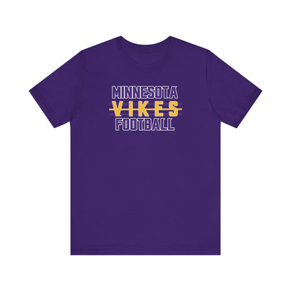 Unisex Jersey Short Sleeve Tee - Vikes Football