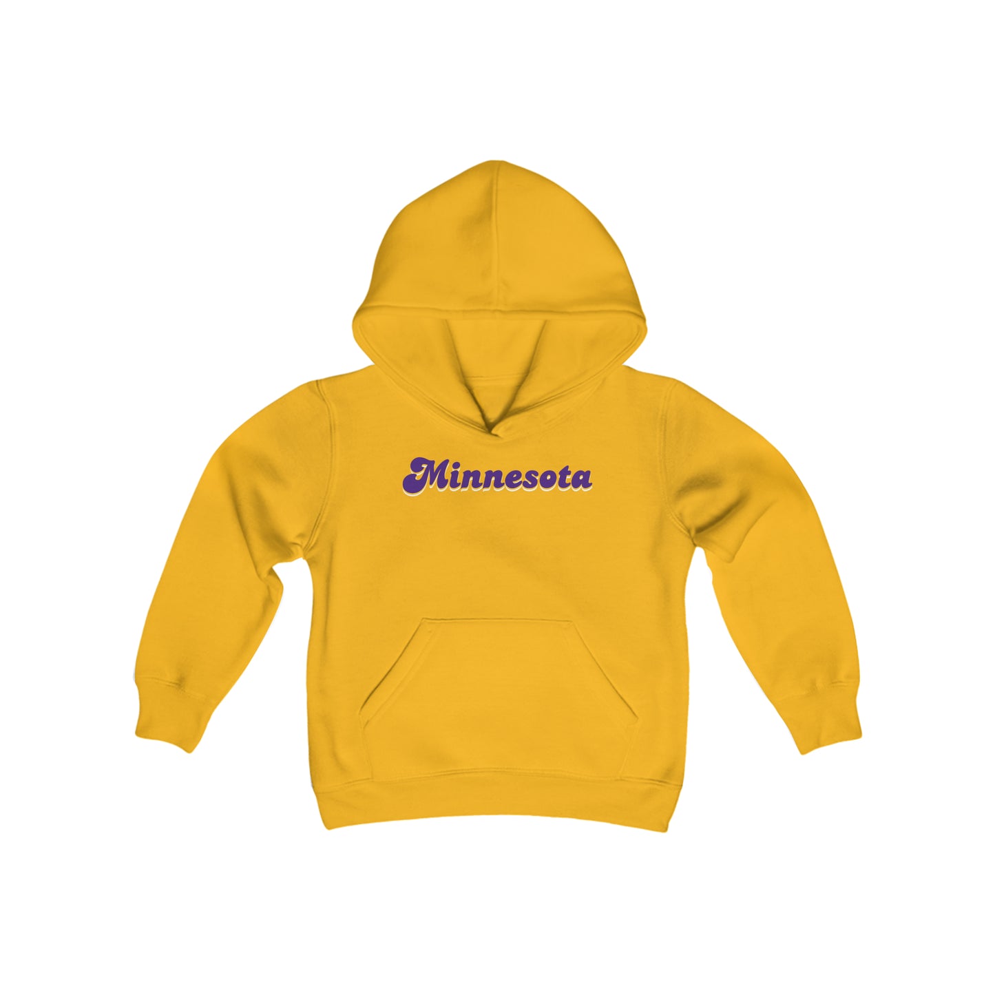 Youth Heavy Blend Hoodie - Minnesota (Retro)