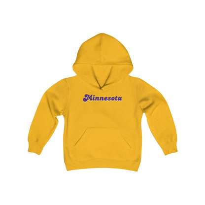 Youth Heavy Blend Hoodie - Minnesota (Retro)