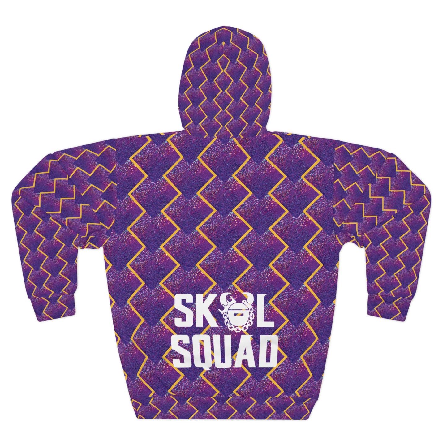 Unisex Pullover Hoodie - Purple Sparkle - SQUAD