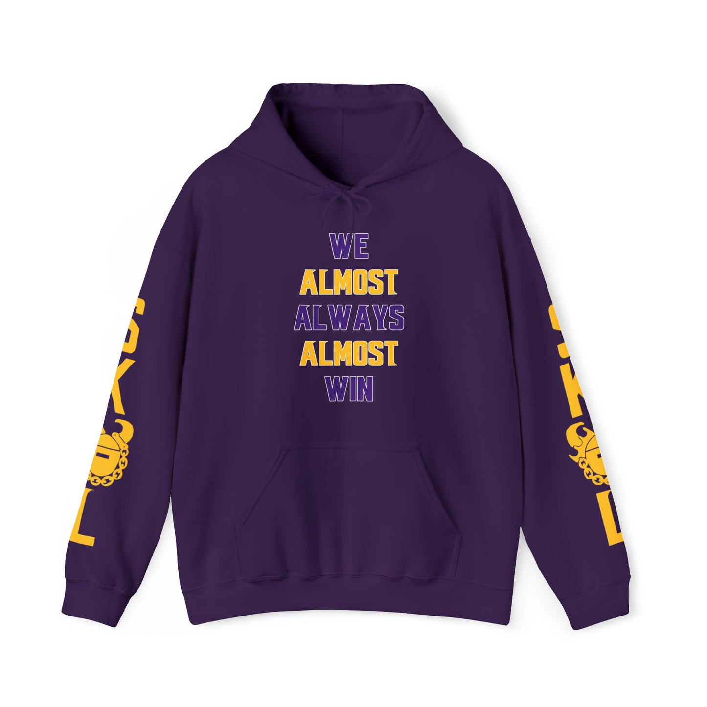 Unisex Heavy Blend™ Hooded Sweatshirt - ALMOST + Original (Sleeves)