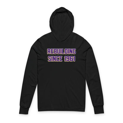Unisex Hooded Tee - Rebuilding Since 1961