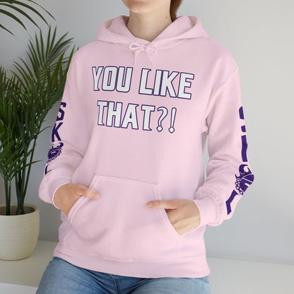 Unisex Heavy Blend™ Hooded Sweatshirt - YOU LIKE THAT?! + Original (Sleeves)