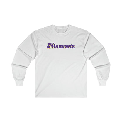 Ultra Cotton Long Sleeve - Minnesota (Retro)