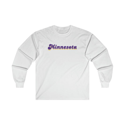 Ultra Cotton Long Sleeve - Minnesota (Retro)