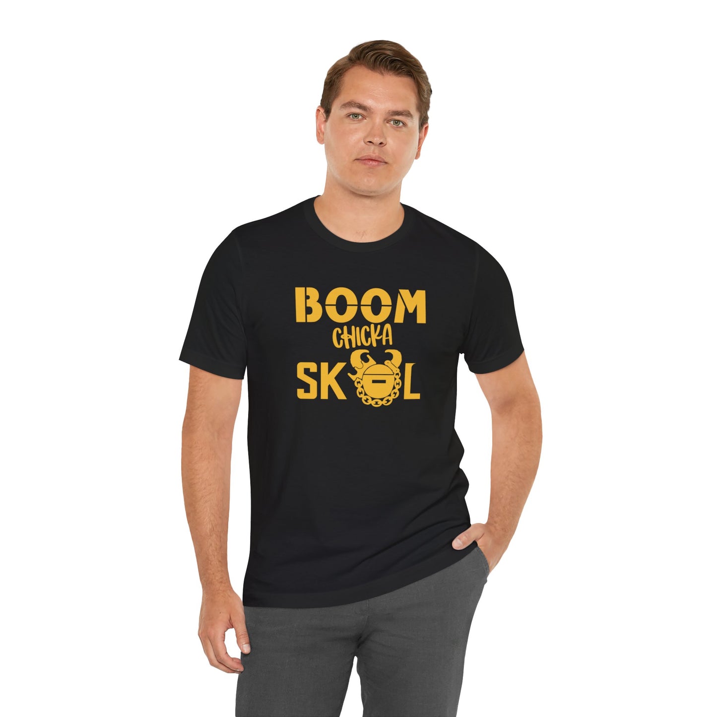 Unisex Jersey Short Sleeve Tee - BOOM chicka
