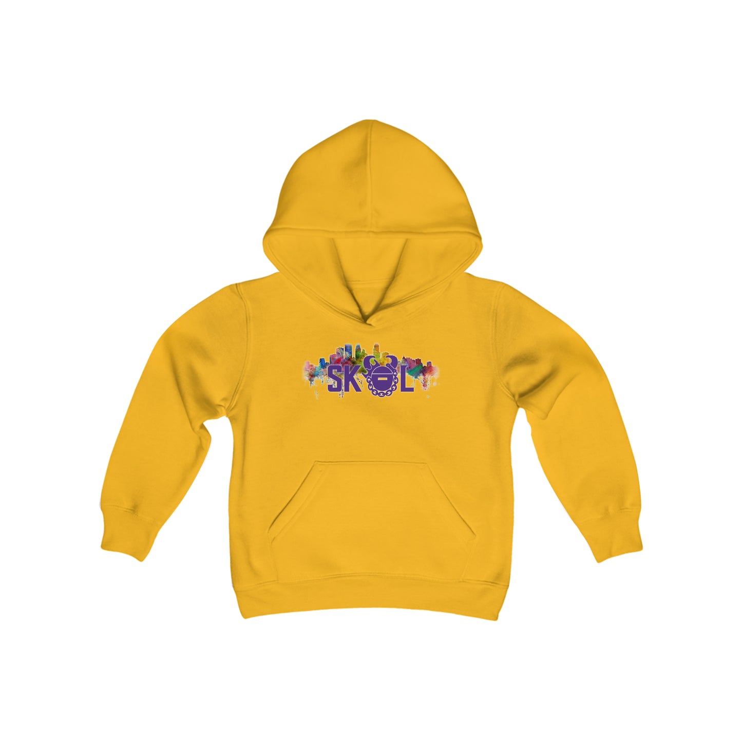 Youth Heavy Blend Hoodie - Skyline