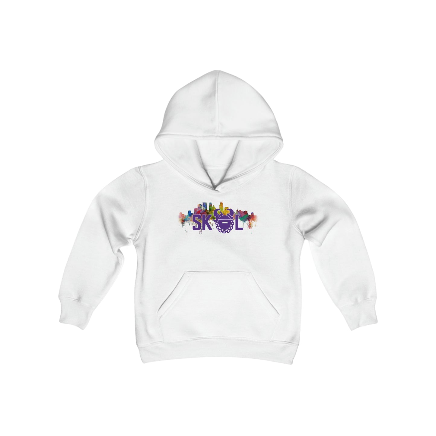 Youth Heavy Blend Hoodie - Skyline