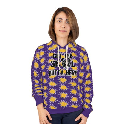 Unisex Pullover Hoodie - Booms - Get OUTTA Here