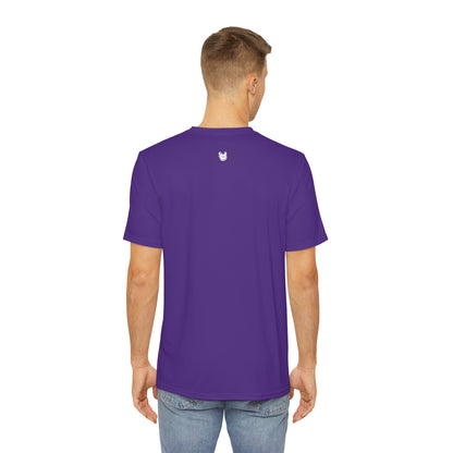 Men's Polyester Tee - Purple - Minnesota