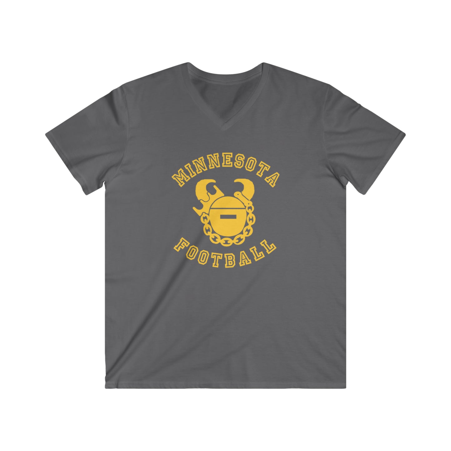 Men's Fitted V-Neck Short Sleeve - Minnesota Football