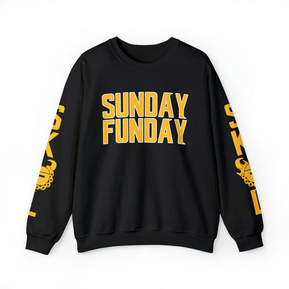 Unisex Heavy Blend™ Crewneck - SUNDAY FUNDAY + The Original (Sleeves)