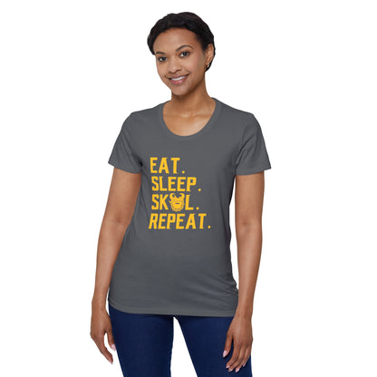 Women's Organic T - Eat. Sleep. Repeat.
