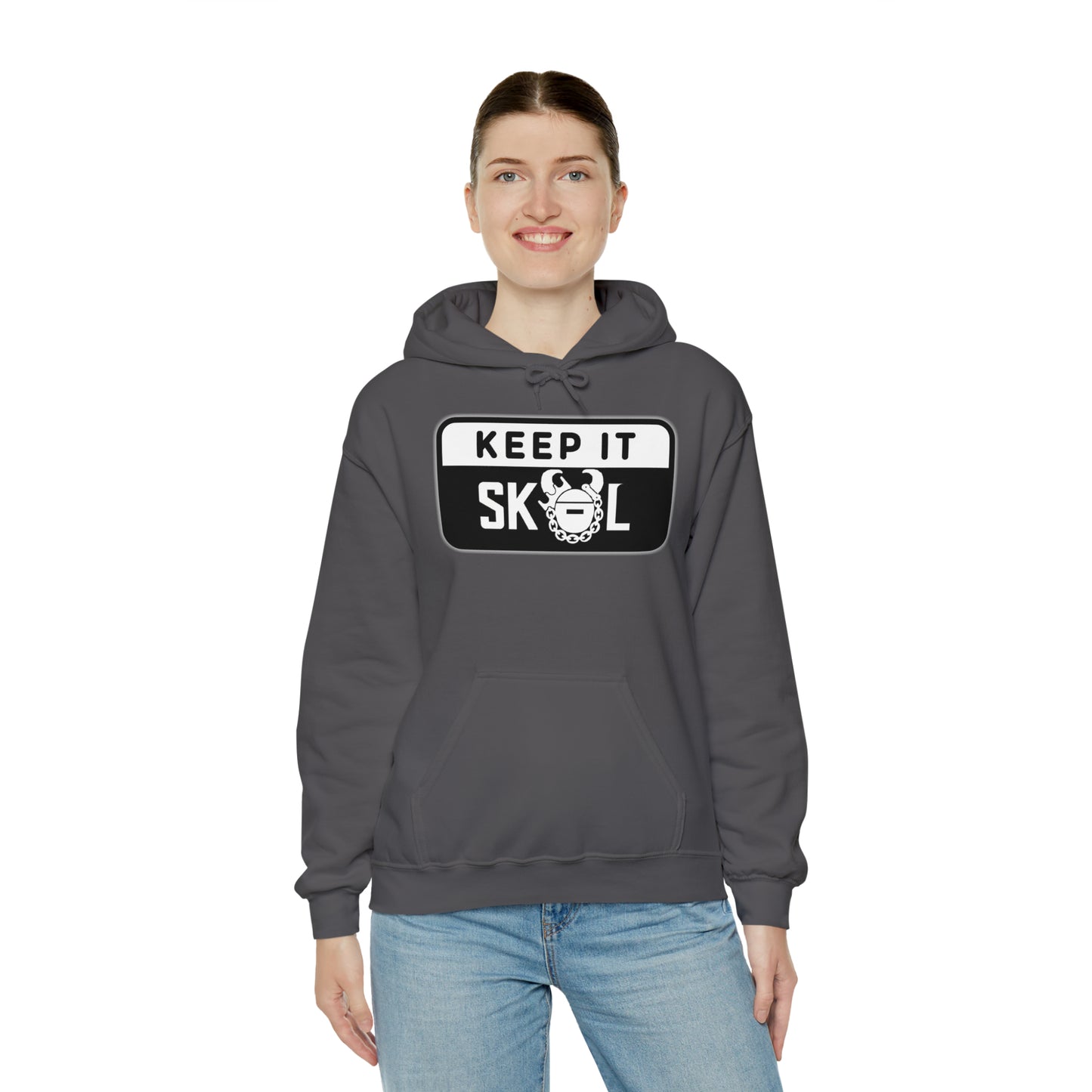 Unisex Heavy Blend™ Hoodie - Keep it Simple (Framed)