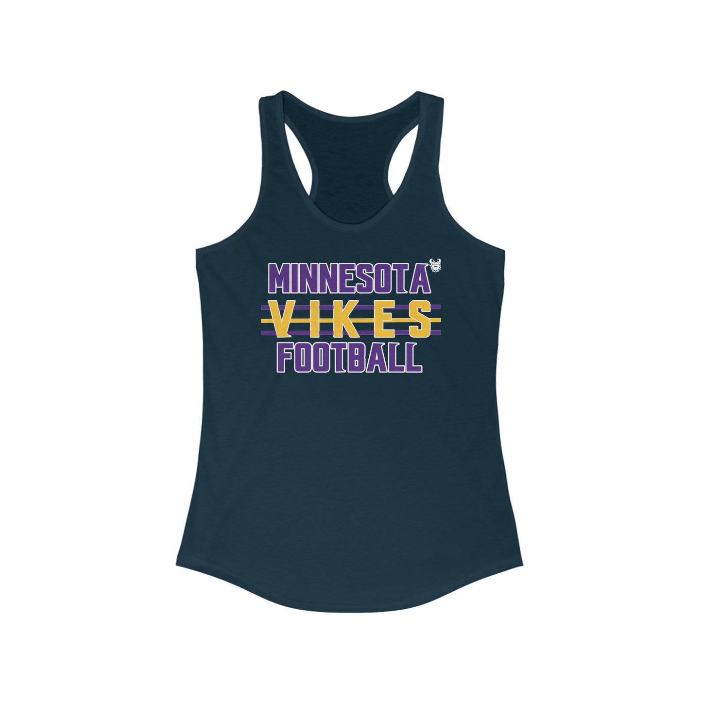 Ladies Ideal Racerback Tank - Vikes Football