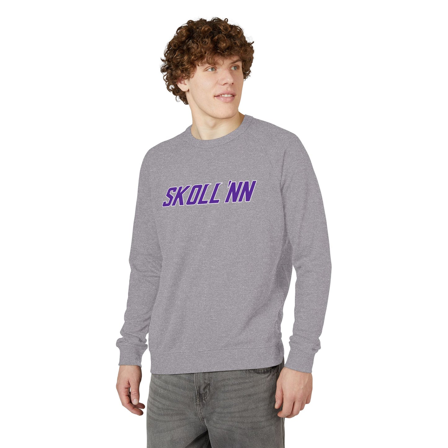 Unisex French Terry Raglan Crewneck - SKOLL'NN