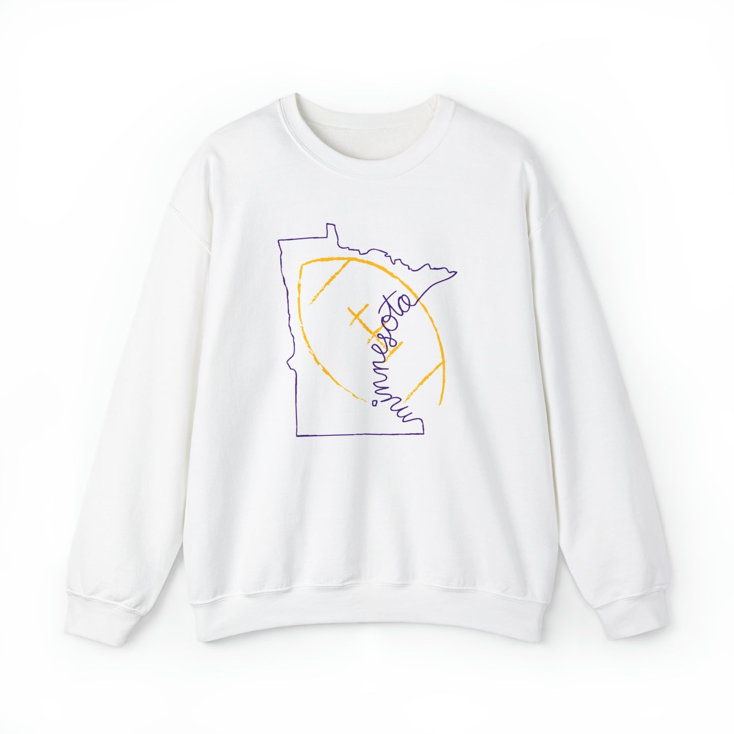 Unisex Heavy Blend™ Crewneck - MN State Football