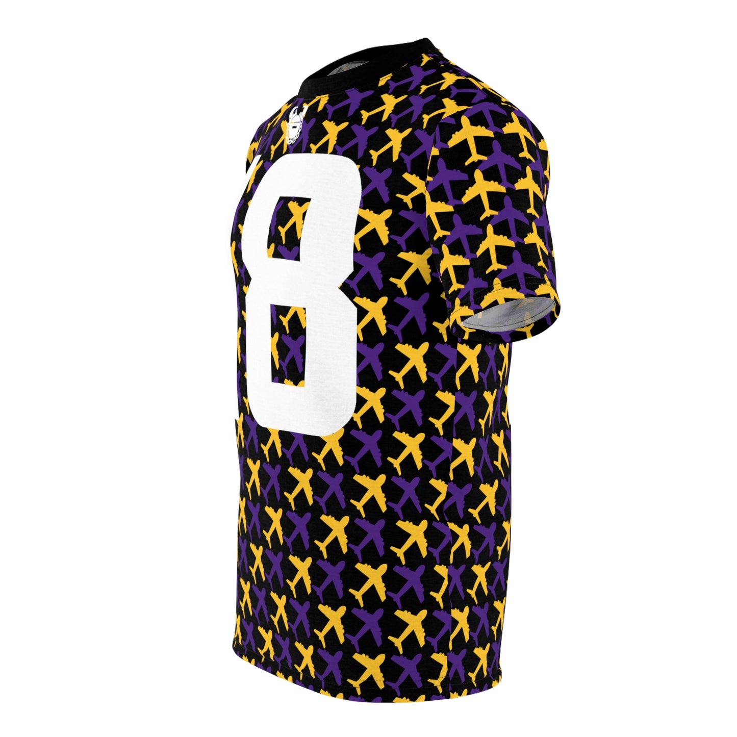 Unisex Cut & Sew Tee - Jet Planes - Jersey #18