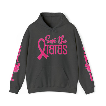 Unisex Heavy Blend™ Hooded Sweatshirt - Save the TaTas + Original (Sleeves)