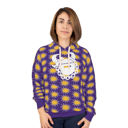 Unisex Pullover Hoodie - Booms - Game Day Helmet