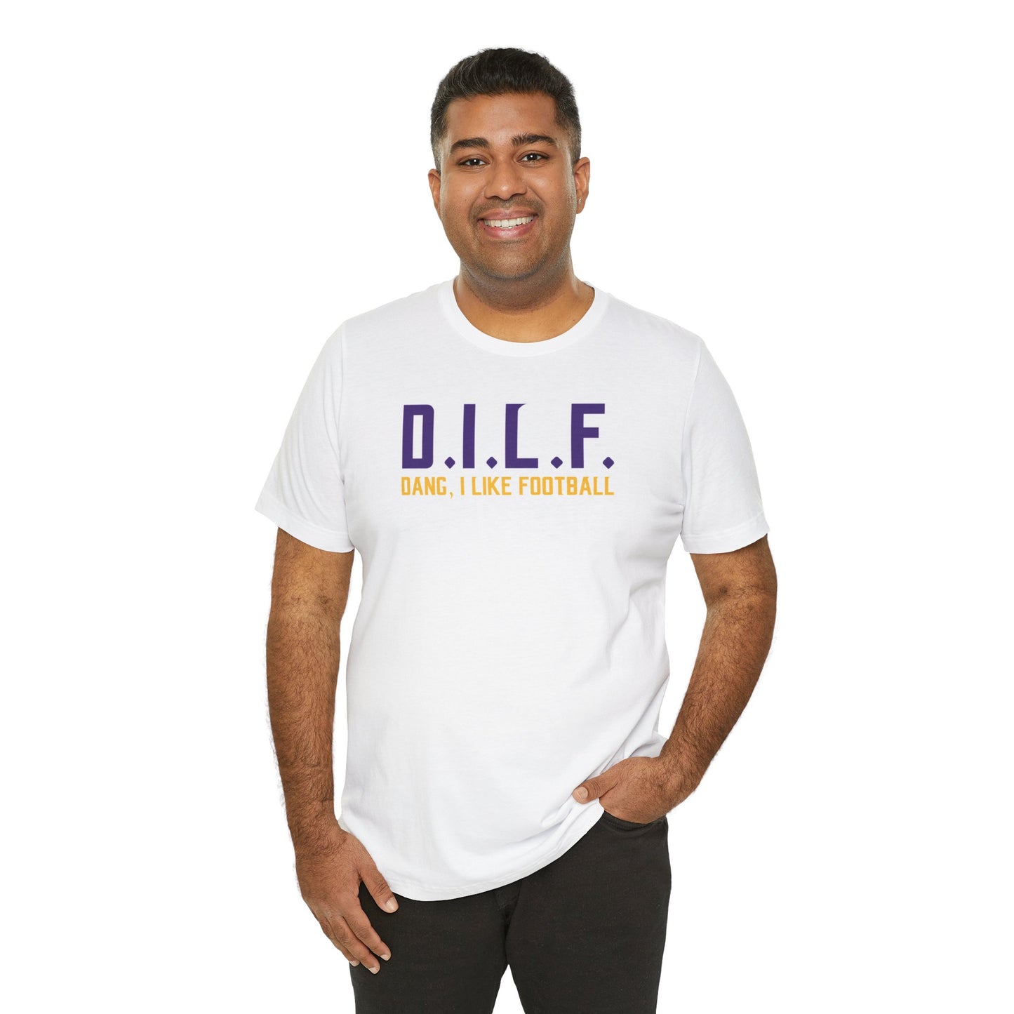 Unisex Jersey Short Sleeve Tee - D.I.L.F.