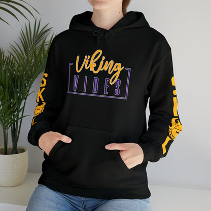 Unisex Heavy Blend™ Hooded Sweatshirt - Vibes + Original (Sleeves)