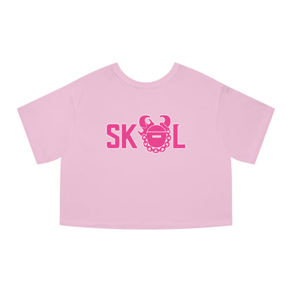 Women's Champion Heritage Cropped Top - Save the TaTas
