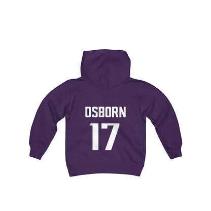 Youth Heavy Blend Hoodie - Jersey #17