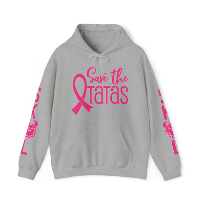 Unisex Heavy Blend™ Hooded Sweatshirt - Save the TaTas + Original (Sleeves)