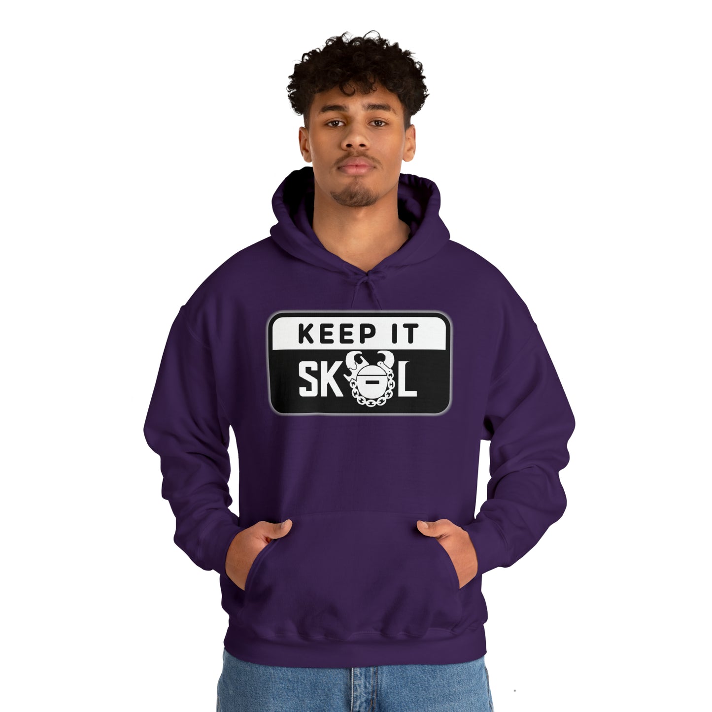 Unisex Heavy Blend™ Hoodie - Keep it Simple (Framed)