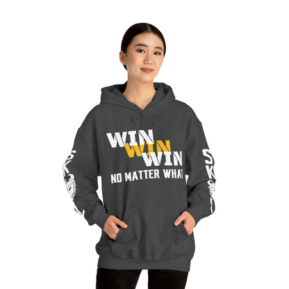 Unisex Heavy Blend™ Hooded Sweatshirt - No Matter What + Original (Sleeves)