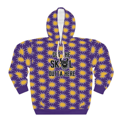 Unisex Pullover Hoodie - Booms - Get OUTTA Here