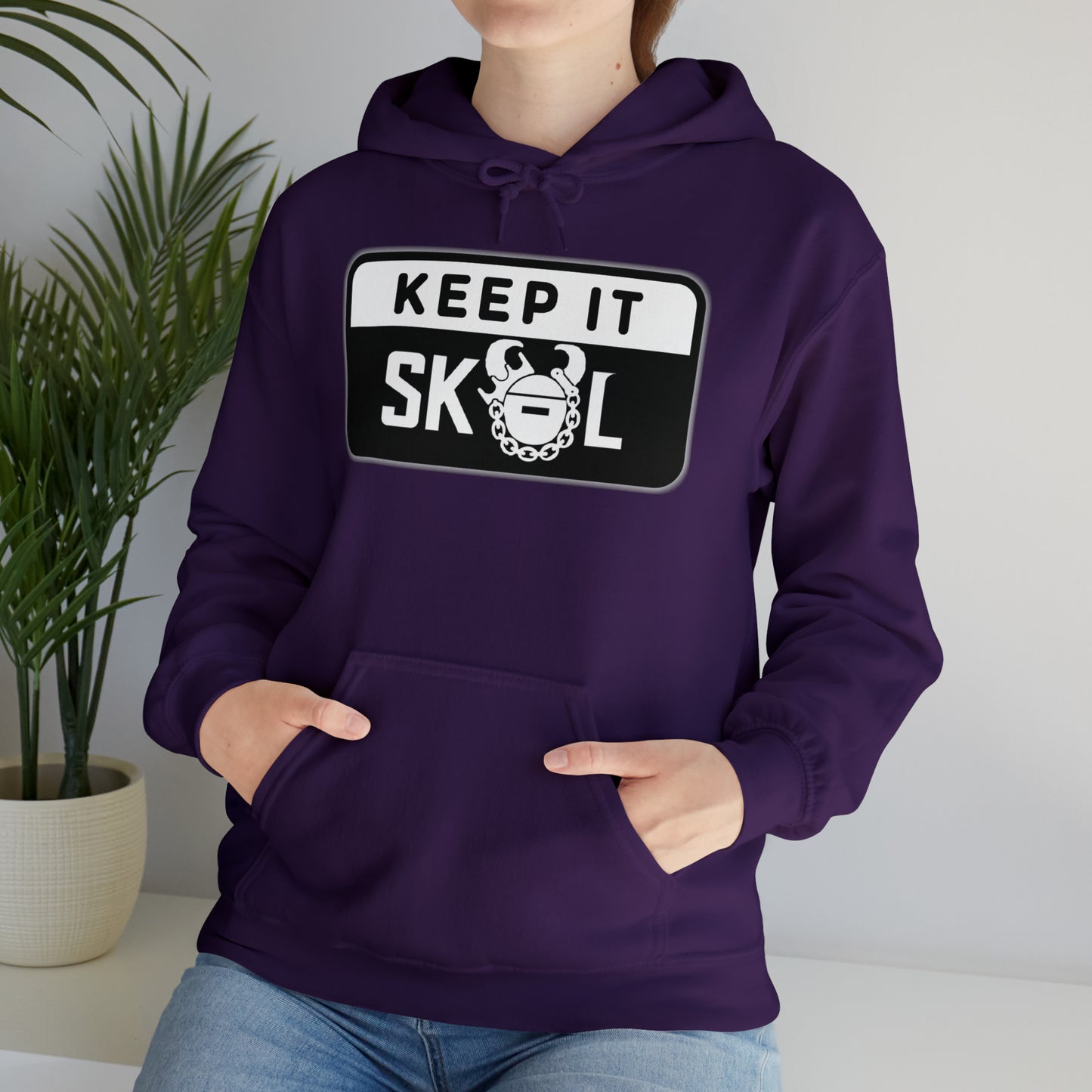 Unisex Heavy Blend™ Hoodie - Keep it Simple (Framed)