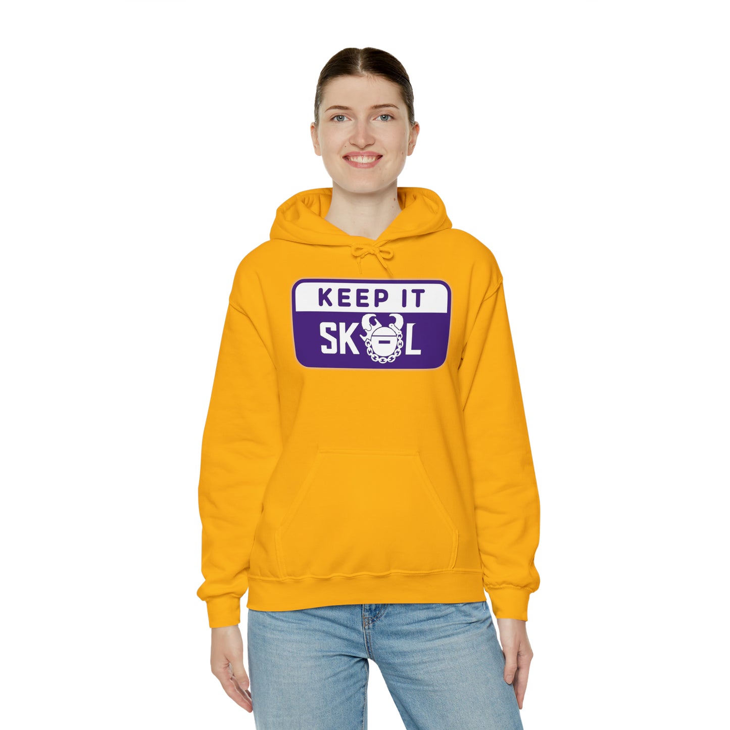 Unisex Heavy Blend™ Hoodie - Keep it Simple (Framed)