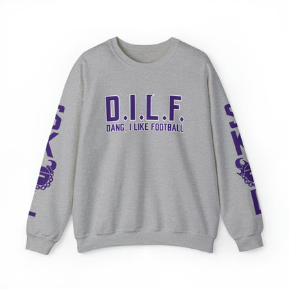 Unisex Heavy Blend™ Crewneck - D.I.L.F. + The Original (Sleeves)