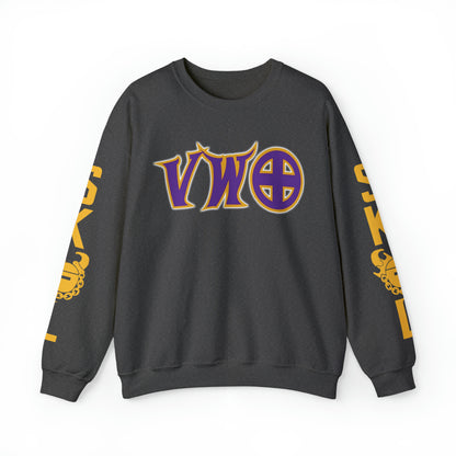 Unisex Heavy Blend™ Crewneck - V-W-O + The Original (Sleeves)