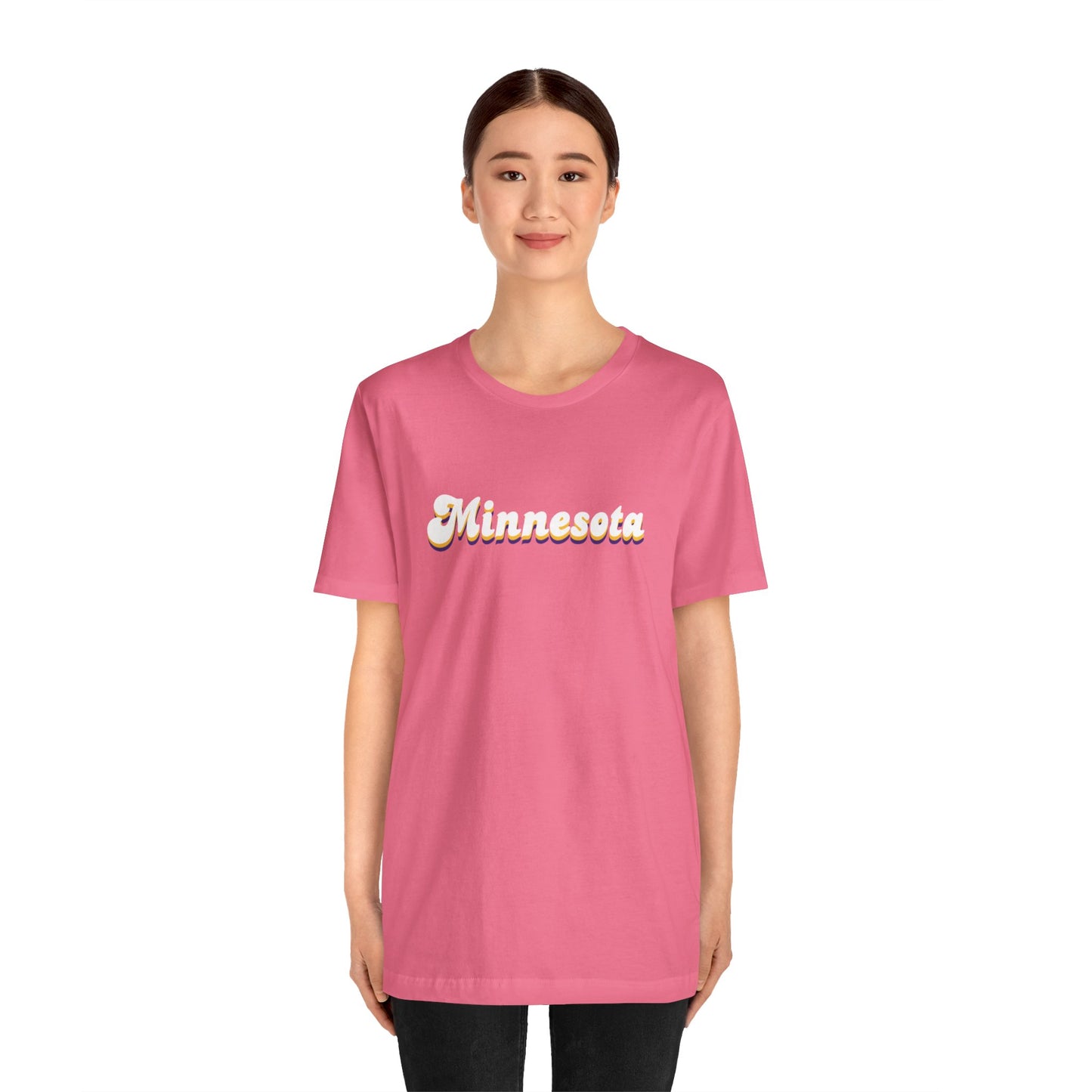 Unisex Jersey Short Sleeve Tee - Minnesota (Retro)