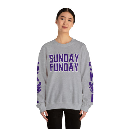 Unisex Heavy Blend™ Crewneck - SUNDAY FUNDAY + The Original (Sleeves)