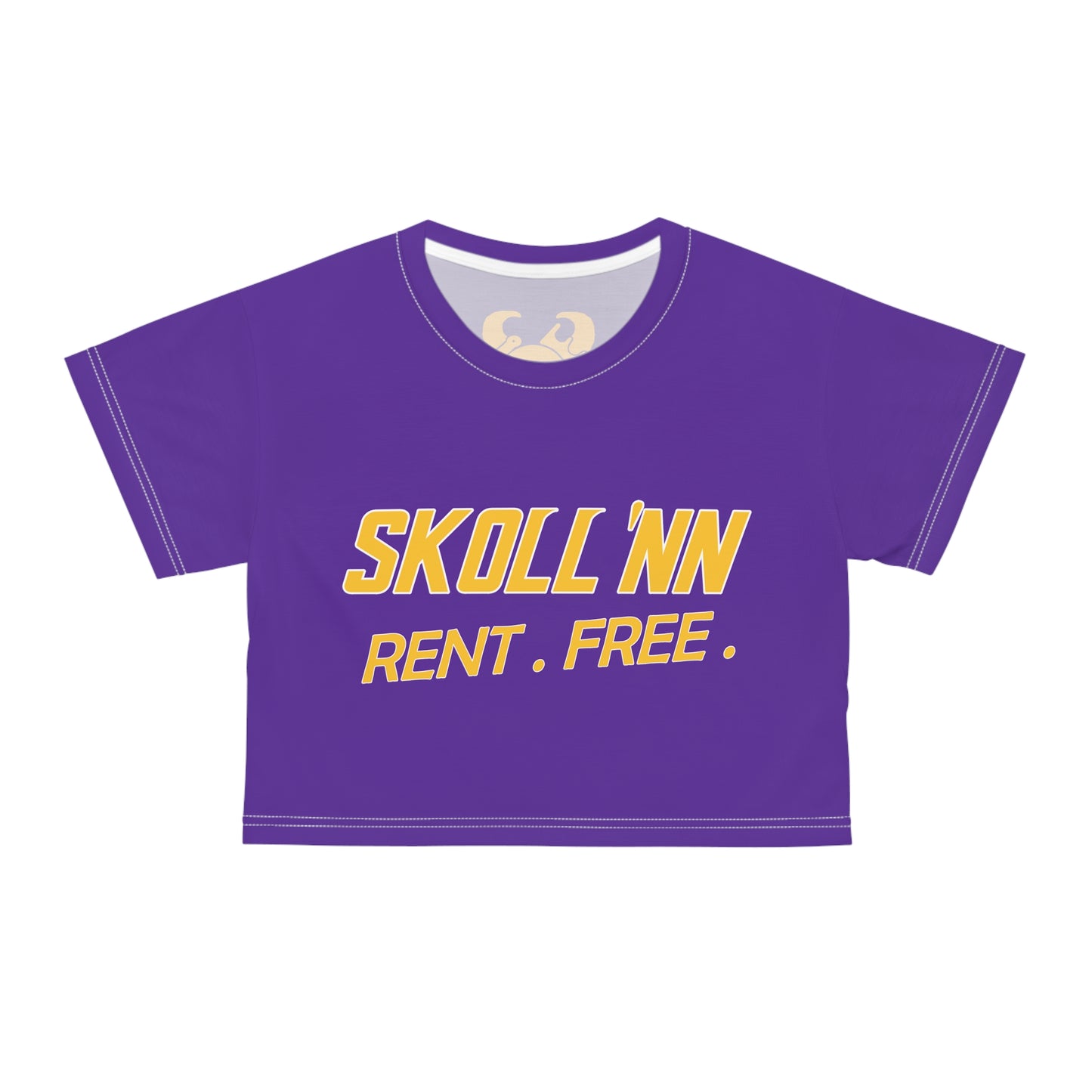 Crop Tee - SKOLL'NN - Rent Free