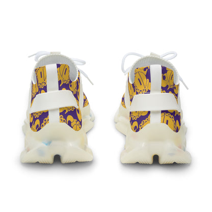 Men's Mesh Sneakers - Gold/Purple Helmets