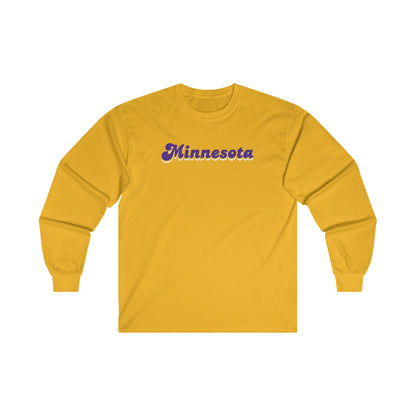 Ultra Cotton Long Sleeve - Minnesota (Retro)