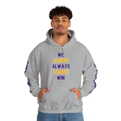 Unisex Heavy Blend™ Hooded Sweatshirt - ALMOST + Original (Sleeves)