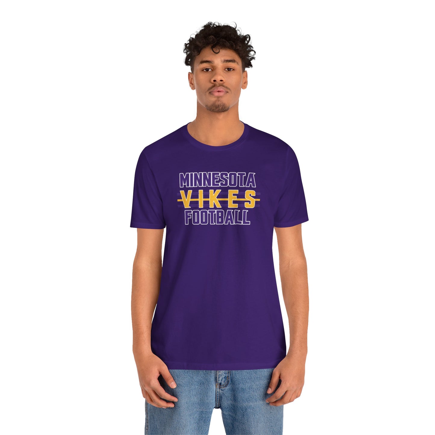 Unisex Jersey Short Sleeve Tee - Vikes Football