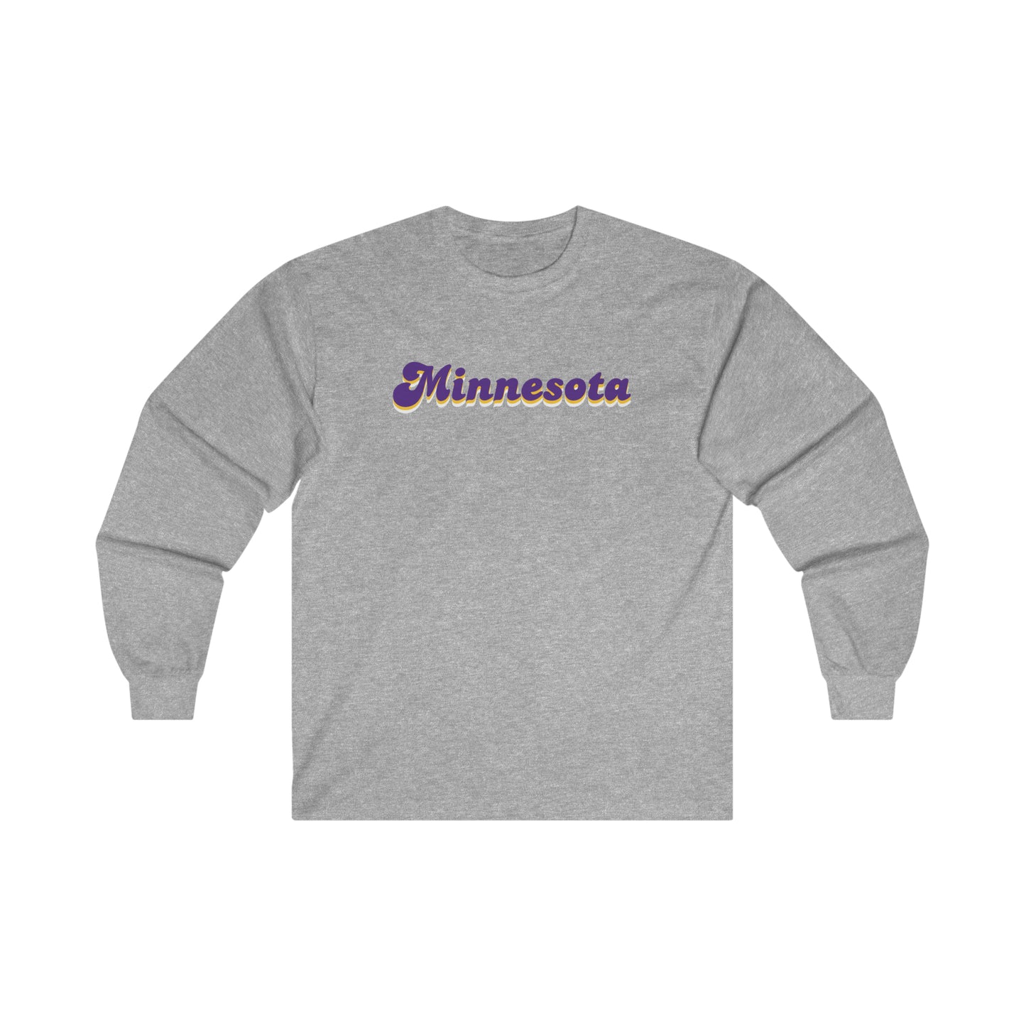Ultra Cotton Long Sleeve - Minnesota (Retro)