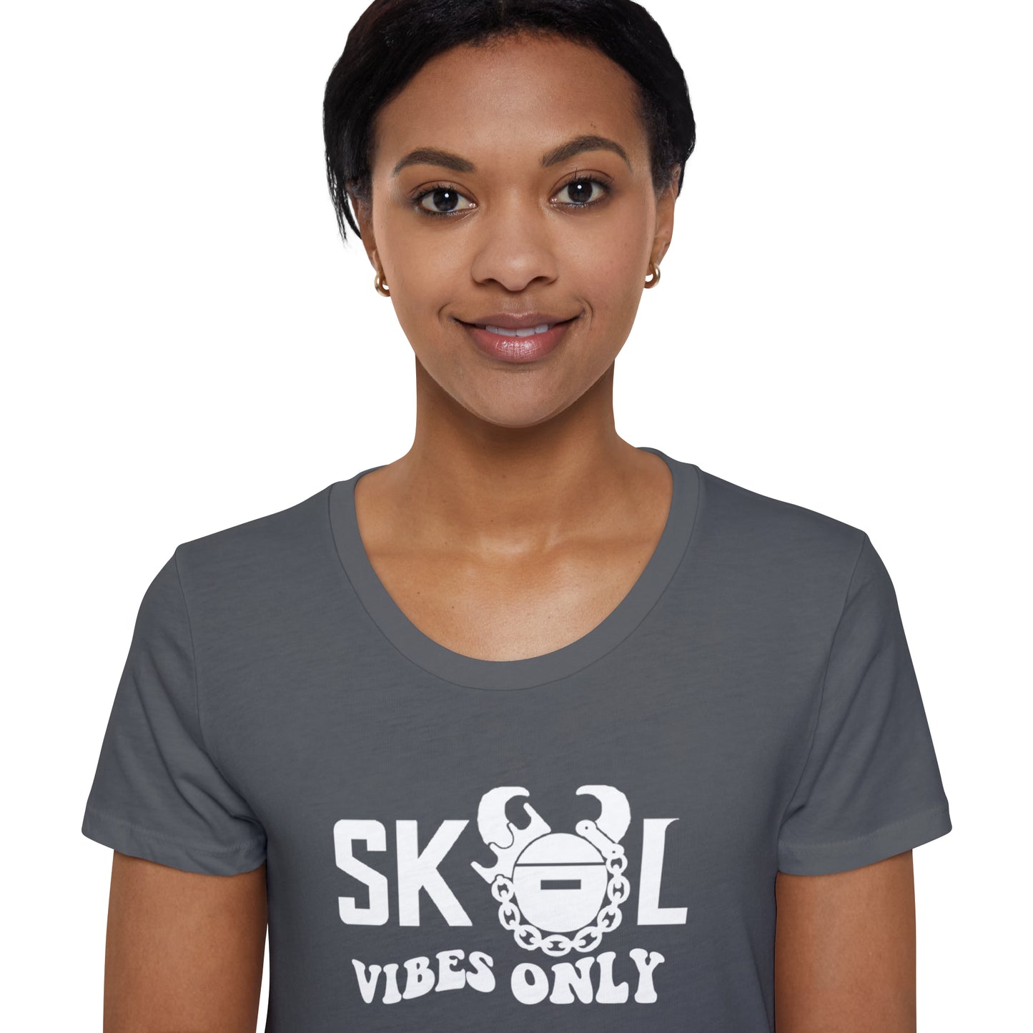 Women's Organic T - Good Vibes Only