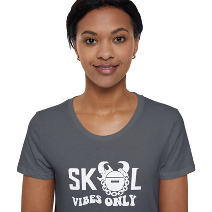 Women's Organic T - Good Vibes Only