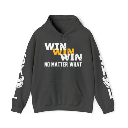 Unisex Heavy Blend™ Hooded Sweatshirt - No Matter What + Original (Sleeves)