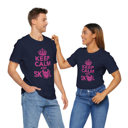 Unisex Jersey Short Sleeve Tee - Keep Calm